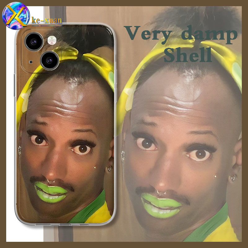 Chougy Sad Black Man เหมาะสําหรับ iPhone16 13 14 15 11Promax เคสโทรศัพท์ที่ไม่ซ้ํากันประติมากรรมทรายสร้างสรรค์ตลก 16 ชุดผลิตภัณฑ์ใหม่เคสโทรศัพท์ 2MUF