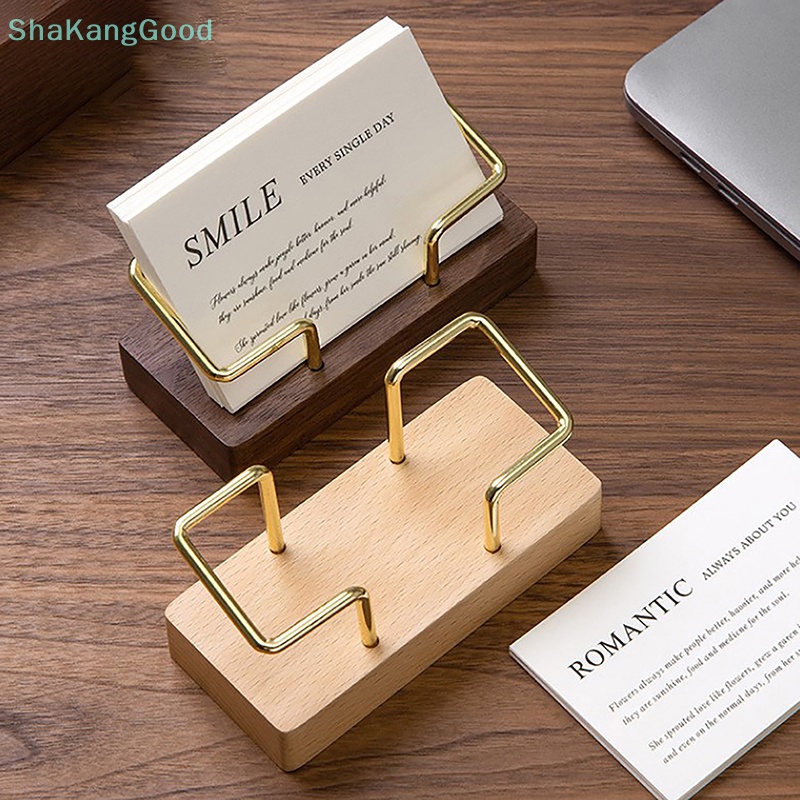Skth ชั้นวางนามบัตร เมโม่ แบบตั้งโต๊ะ สําหรับบ้าน ออฟฟิศ