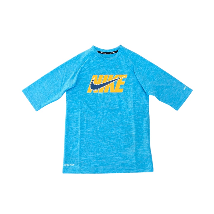 Nike Hydroguard Short Sleeve Top Kids Swim Top