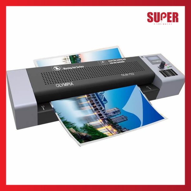 [Super SaverS] Olympia Mesin Laminator A3 เครื่องเคลือบบัตร เครื่องลามิเนต OLM-753