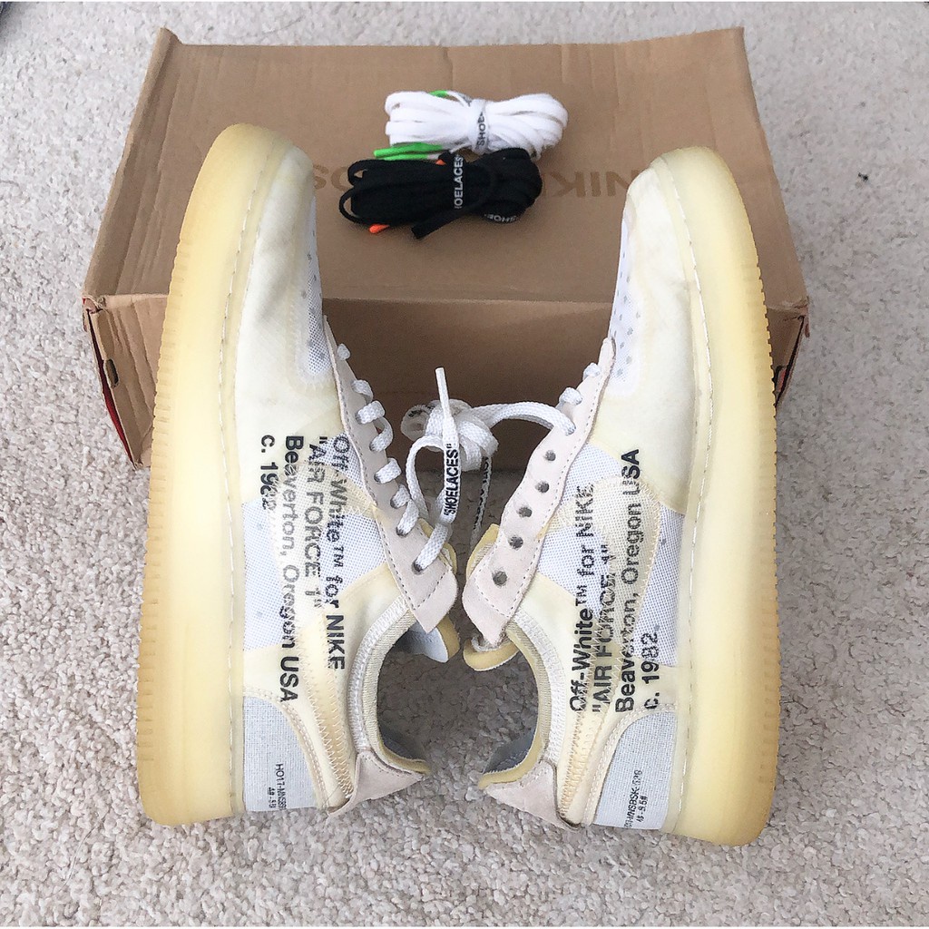 Nike Air Force 1 Low Off-White แฟชั่น