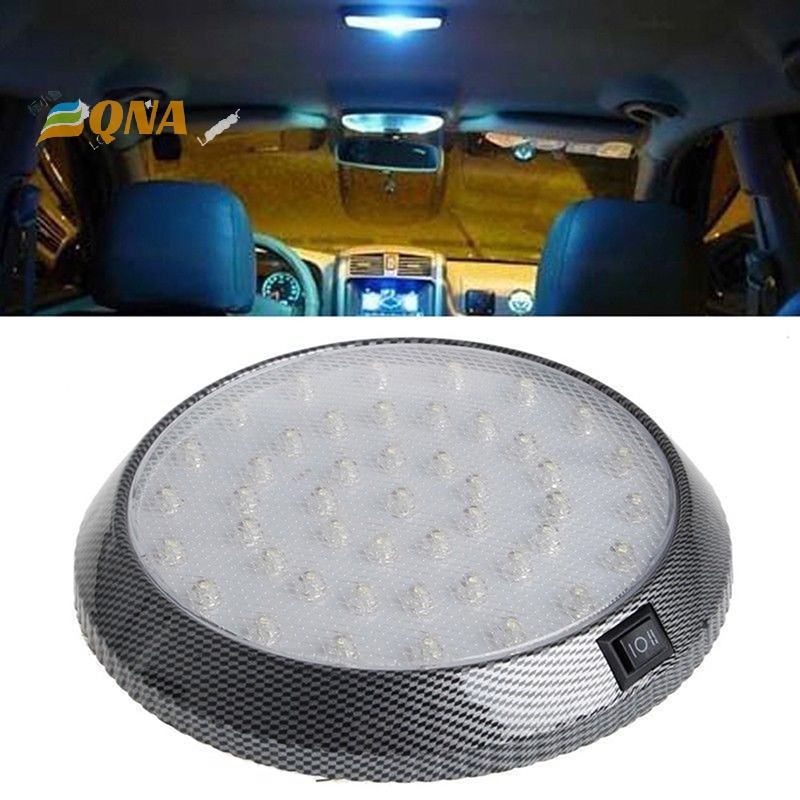 [QNA] โคมไฟอ่านหนังสือ LED 46 ดวง สีขาว สําหรับติดเพดานรถยนต์