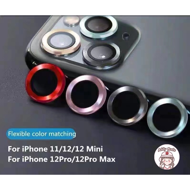 สติกเกอร์กระจกนิรภัย ป้องกันเลนส์กล้อง 9H สีไวน์แดง หรูหรา สําหรับ IPhone 15 Pro Max 14 13 12 11 Pro Max