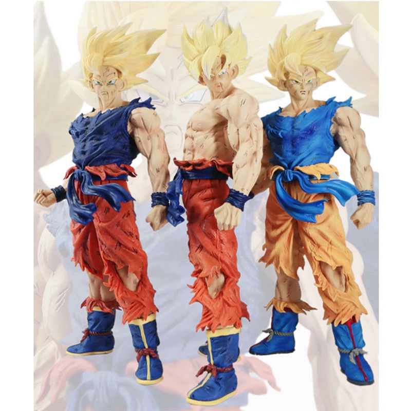 ✌ฟิกเกอร์ Dragon Ball KD First Super Goku Dragon Ball Z Super Large Gohan Vegeta Super Saiyan GK ของเล่นสําหรับเด็ก