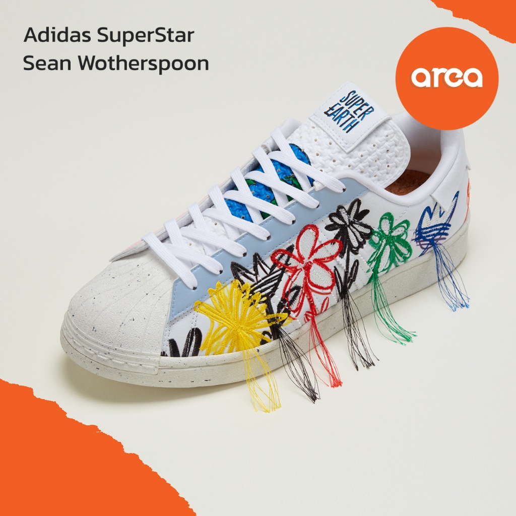 Adidas SuperStar Sean Wotherspoon (ขาว) แฟชั่น