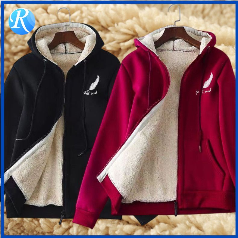 เสื้อแจ็กเก็ตลําลอง มีฮู้ด ทรงหลวม สวมใส่สบาย ให้ความอบอุ่น แฟชั่นฤดูใบไม้ร่วง และฤดูหนาว สําหรับผู้ชาย