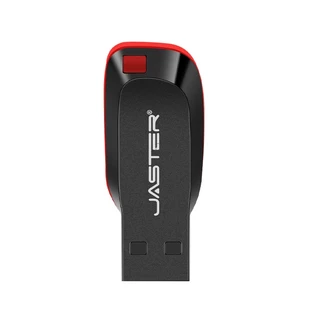 Jaster แฟลชไดรฟ์ USB 2.0 128GB ความเร็วสูง 64GB 32GB 16GB 8GB 4GB ขนาดเล็ก พกพาง่าย ความจุจริง ของขวัญธุรกิจ