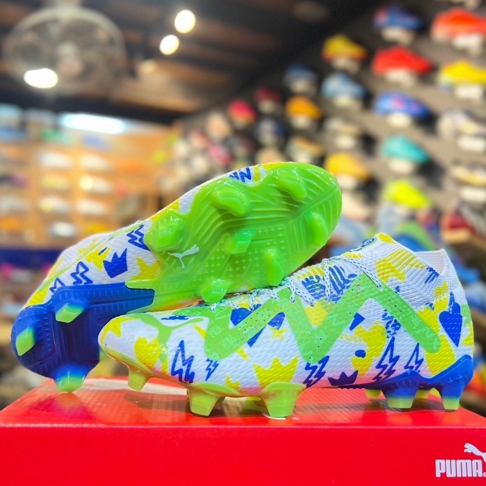 รองเท้าฟุตบอล สตั๊ด รองเท้า พูม่า Puma Future Ultimate Teaser ถ่ายจากสินค้าจริง มีเก็บปลายทาง(แถมถุ