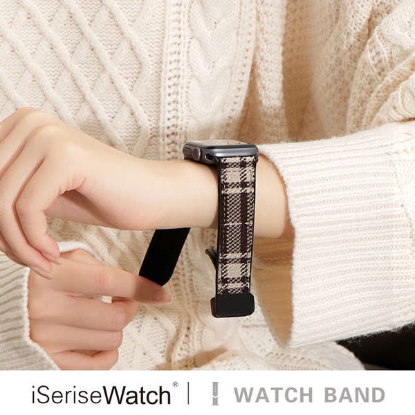 Iserisewatch สายนาฬิกาข้อมือซิลิโคน หัวเข็มขัดแม่เหล็ก สําหรับ Apple Watch iwatch se Premium 40 41 44 45 มม. Applewatch 9 8 7