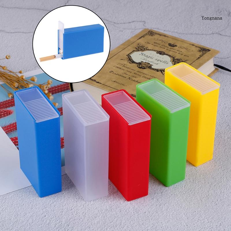 Transparent  Box with Sliding Lid Moisture-proof Portable Plastic for C