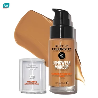 Revlon เรฟลอน คัลเลอร์สเตย์ เมคอัพ ฟาวน์เดชั่น 30 มล. 330 แนทเชอรัล แทน