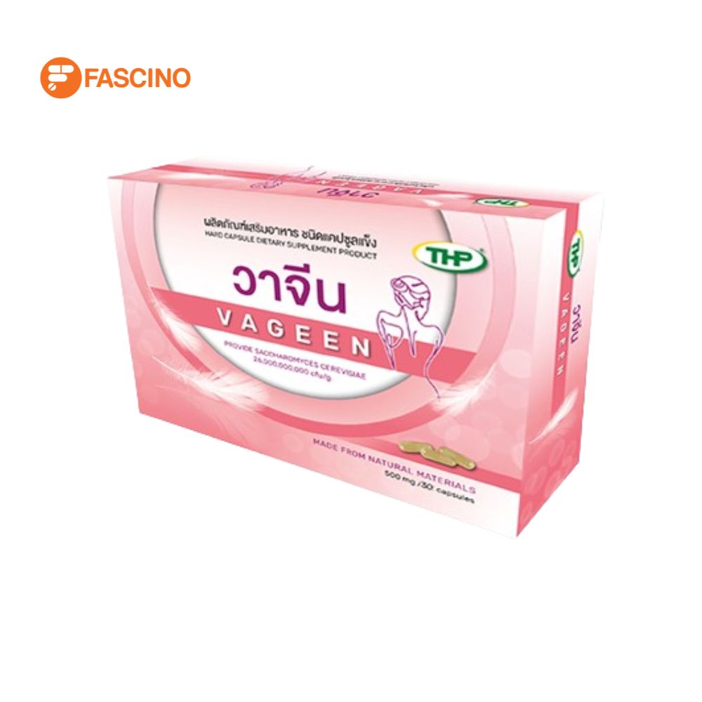 THP VAGEEN ผลิตภัณฑ์เสริมอาหาร ชนิดแคปซูล (30 แคปซูล)