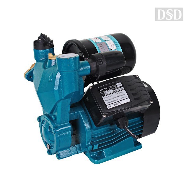 [พร้อมส่ง]🎆 CLINTON ปั๊มน้ำอัตโนมัติ แรงดันน้ำคงที่ 1 นิ้ว 370 วัตต์