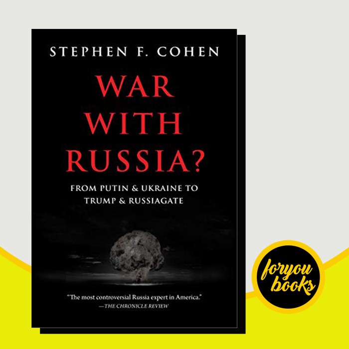สงครามกับรัสเซีย: จาก Putin & ยูเครนถึงทรัมป์และรัสเซีย Stephen (หนังสือ)