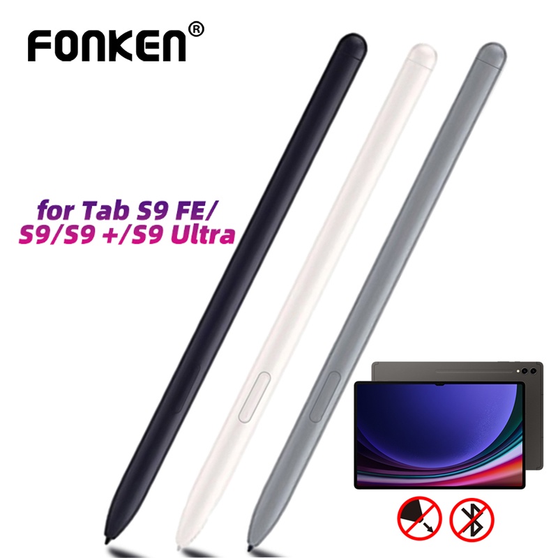 Fonken ปากกาสไตลัส แท็ปเล็ต แบบเปลี่ยน สําหรับ Samsung Tab S9 FE S9+ S9 Ultra