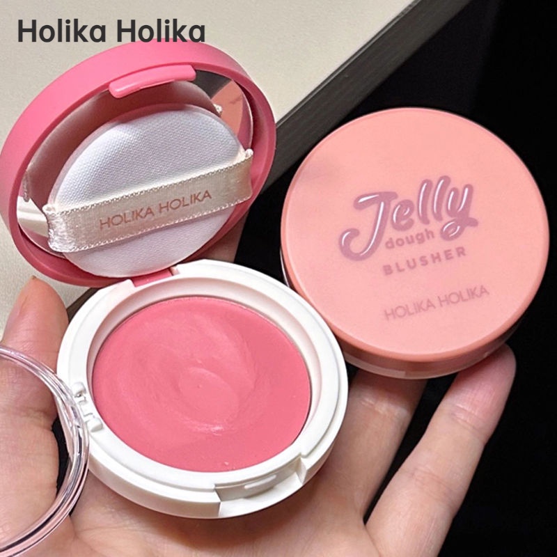 Holika Holika บลัชออนเนื้อเจลลี่ เนื้อมันบด บลัชออนน่ารัก