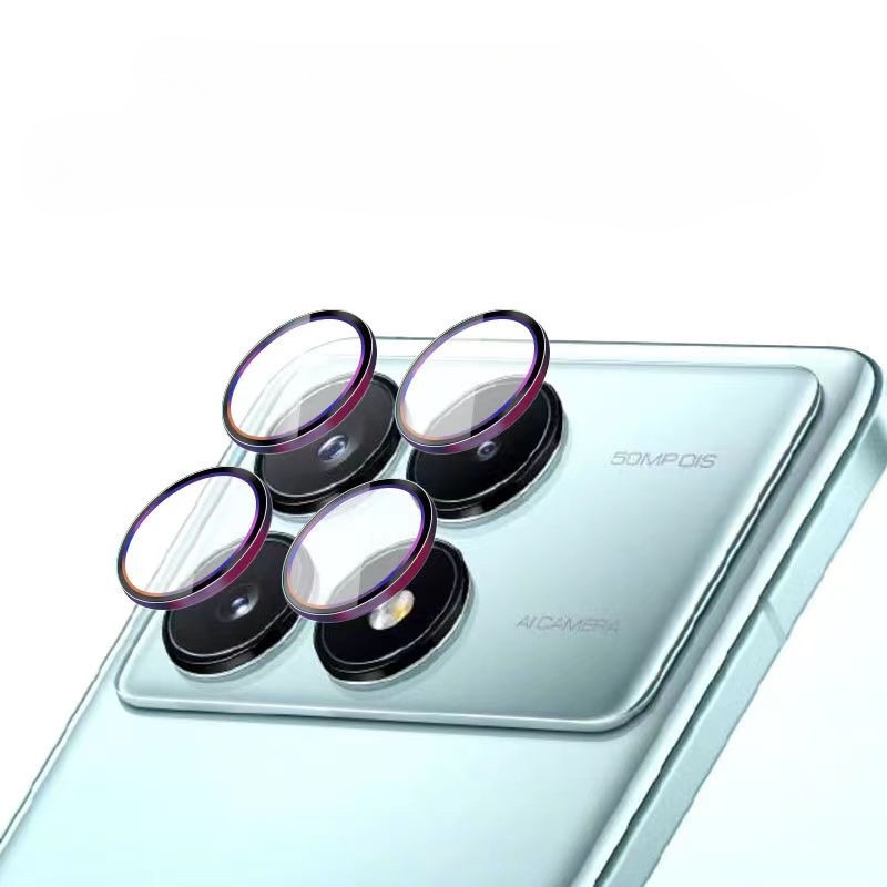 9d โค ้ งกล ้ องป ้ องกันสําหรับ xiaomi poco F6 X6 pro 5G x6pro F6pro 2024 สีดําแหวนโลหะเลนส ์ ฟิล ์ มสําหรับ poco M6 pro pocoM6 ฝาครอบกระจกนิรภัยเลนส ์ ฟิล ์ ม
