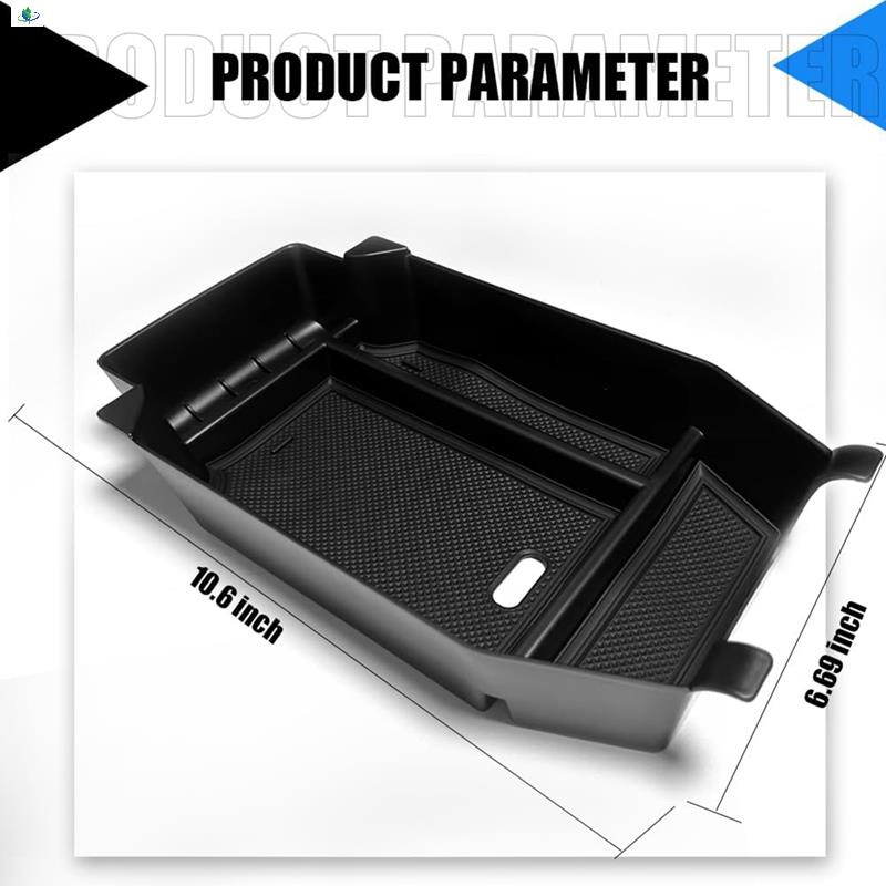 กล่องเก็บของที่พักแขนคอนโซลกลาง ทนทาน สีดํา อุปกรณ์เสริม สําหรับ Honda Accord 2023 1 ชิ้น - รูปที่ 6