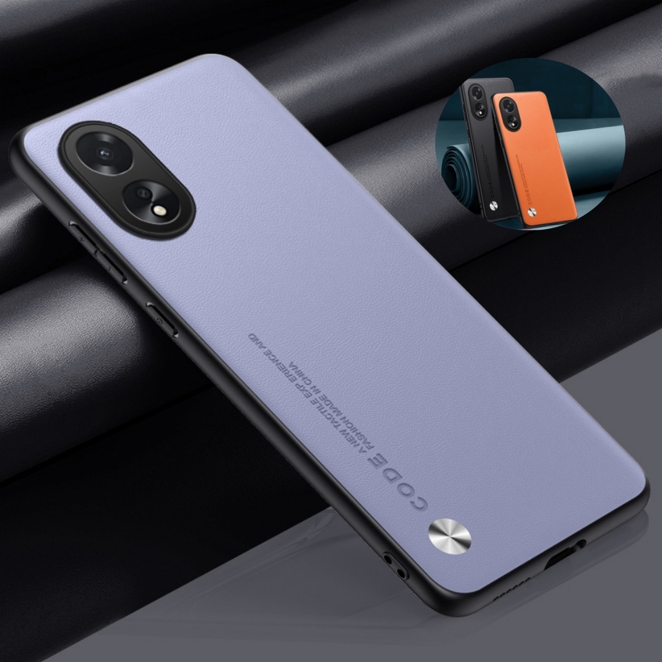 เคส Oppo A18 A38 4G A96 A76 A9 2020 A5 2020 A16 Reno 7Z กรณีโทรศัพท์หนังแท้ระดับไฮเอนด์สำหรับธุรกิจ