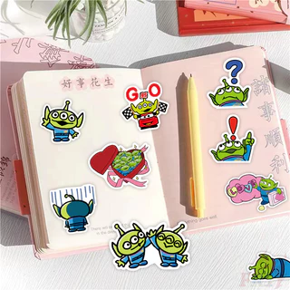 80Pcs/Set ❉ Toy Story . Alien Stickers ❉ Fashion DIY Decals Doodle Stickers