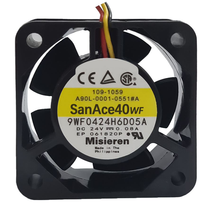 9WF0424H6D05A A90L-0001-0507 A 24V 0.08A Fanaco ระบบพัดลม