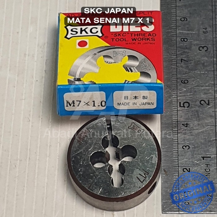 MATA SKC JAPAN M7 x 1 Snai Snay Snei M7x1 Dies เกลียว Bolt Made in Japan