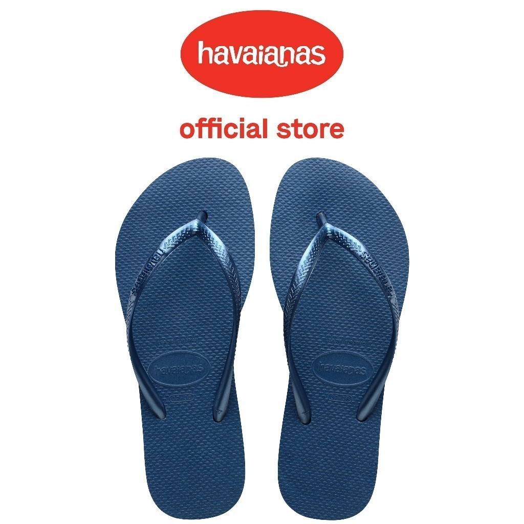 HAVAIANAS รองเท้าแตะผู้หญิง Slim Flatform Flip Flops BLUE 41445371803F_U3BLXX