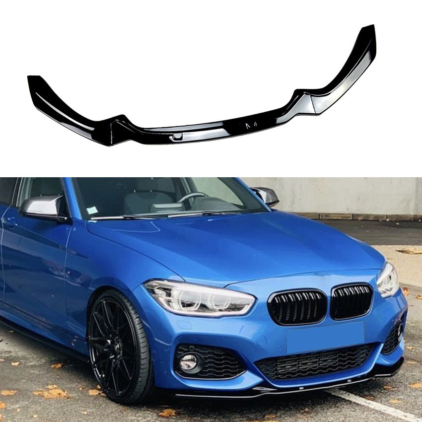 เหมาะสําหรับ BMW 1 Series F20 F21 M-Pack 118i 120i 2015-2019 ด้านหน้า Lip ด้านหน้าพลั่วการปรับเปลี่ยน