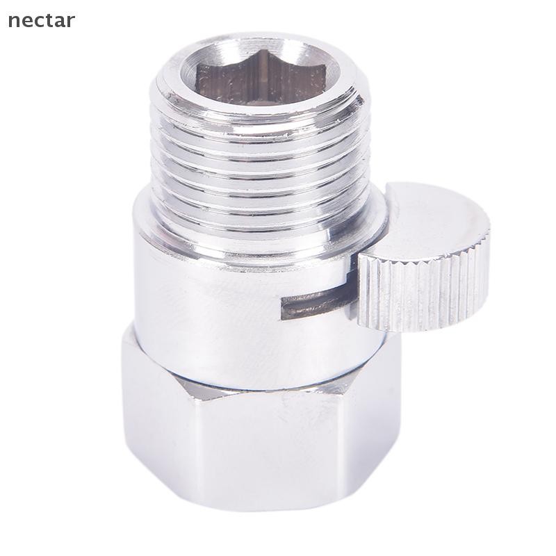 Tar ทองเหลืองเต็ม G1/2" Flow Quick Control วาล์วปิด-ปิดหัวฝักบัว Hand Water Saver N