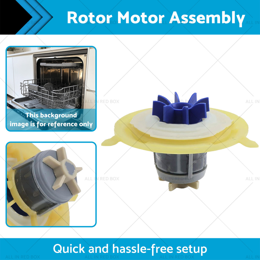 มอเตอร์โรเตอร์ Assy เหมาะสําหรับ Fisher&Paykel Dishler DD601 V1,V2,DD603 524185พีพี
