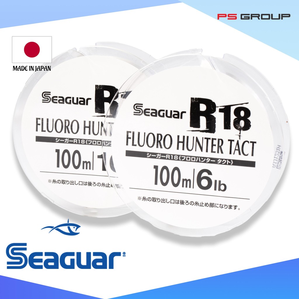 Seaguar Fluoro Hunter Tact ขนาด 2-12 lb ความยาว 100 เมตร