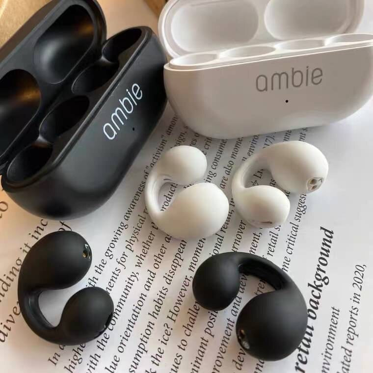 ไม่เจ็บหู หูฟังSONY Ambie Sound Earmuffs หูฟังบลูทูธไร้สาย เสียงคุณภาพสูง Wireless หูฟัง Bluetooth 5