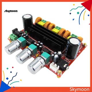 Skym* บอร์ดขยายเสียงซับวูฟเฟอร์ดิจิทัล 50W*2 + 100W 21 ช่องสัญญาณ DC 12-24V