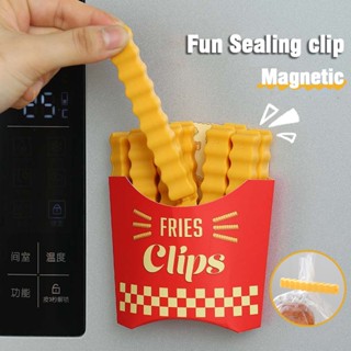 12 ชิ้น / เซต เฟรนช์ฟรายส์ ที่เก็บอาหาร ซีล คลิป ครัว อาหาร …