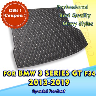 พรมปูพื้นรถยนต์ สําหรับ BMW 3 Series GT F34 2013 2014 2015 2016 2017 2018 2019