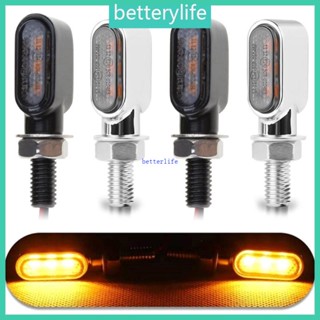 Btf ไฟเลี้ยว ไฟกระพริบ LED สีเหลืองอําพัน สําหรับรถจักรยานยนต์