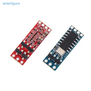 Widefigure บอร์ดไดรเวอร์ควบคุมมอเตอร์ไฟฟ้า ไร้แปรงถ่าน 1S-2S DC 3.7V-7.4V 4A Mini BLDC สําหรับมอเตอร์ 1104 1106 1306 1407 1806