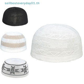 &amp; Outdoor &amp; Men Skull Cap หมวกมุสลิม อิสลาม หมวกละหมาด ผ้าฝ้ายถัก หมวกสวมหัว ใหม่ 2020
 .