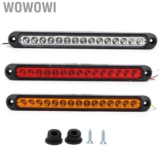 Wowowi Brake Lamp Bar Dustproof Strip Tail Light for Truck Motorcycle RV UTV Trailer