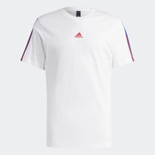 adidas ไลฟ์สไตล์ เสื้อยืด Brandlove ผู้ชาย สีขาว IC6804