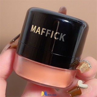 Maffick Vigor Blush Powder ผิวนุ่มสี Air Cushion Blush สำหรับสีผิวสม่ำเสมอ Rouge Powder Blush Powder เค้ก MOLISA