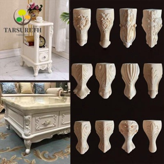 Tarsureth ขาเฟอร์นิเจอร์ไม้แกะสลัก สีพื้น สไตล์ยุโรปวินเทจ สําหรับตกแต่งบ้าน