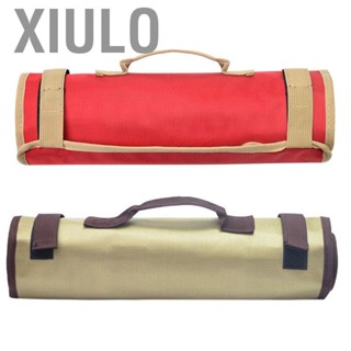 Xiulo Tent Stakes Storage Bag Outdoor Camping Portable  Oxford Cloth Hammer Tool