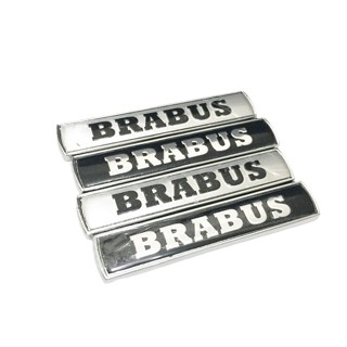 สติกเกอร์โลโก้ BRABUS สําหรับติดตกแต่งบังโคลน Mercedes-BENZ BENZ BRABUS Mercedes-BENZ BRABUS 2 ชิ้น