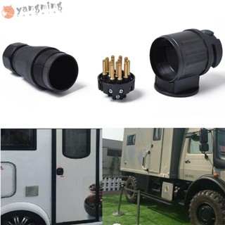 Yangming ปลั๊กพ่วงเชื่อมต่อสายไฟ ทนทาน อุปกรณ์เสริม สําหรับรถยนต์ รถบรรทุก รถพ่วง