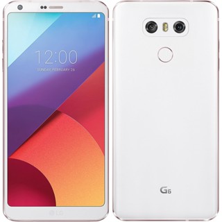 สมาร์ทโฟน LG G6 H870 ซิมเดี่ยว 32GB - 5.7 นิ้ว (เฉพาะ GSM ไม่มี CDMA) ปลดล็อกจากโรงงาน 4G/LTE (สีขาวมืด)