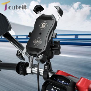 Tcuteit ที่ชาร์จสมาร์ทโฟนไร้สาย 15W หมุนได้ 360 องศา QC3.0 สําหรับโทรศัพท์มือถือ 3.5-6.5 นิ้ว