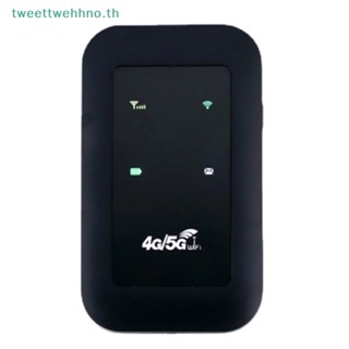 Tweettwehhno เราเตอร์ไร้สาย 4G LTE 2.4G 100Mbps ปลดล็อกแล้ว โมเด็ม WiFi แบบพกพา สําหรับรถยนต์