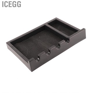 Icegg Barber Tray Station Strong Adsorption Professional -slip Prevent Breaking Hairdressing Supplies Display Stand Tools Case Box