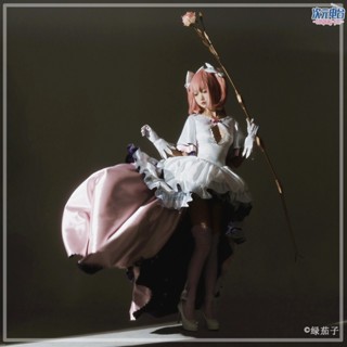 ชุดคอสเพลย์อนิเมะ Fm Puella Magi Madoka Magica cos Kaname Madoka สําหรับผู้หญิง